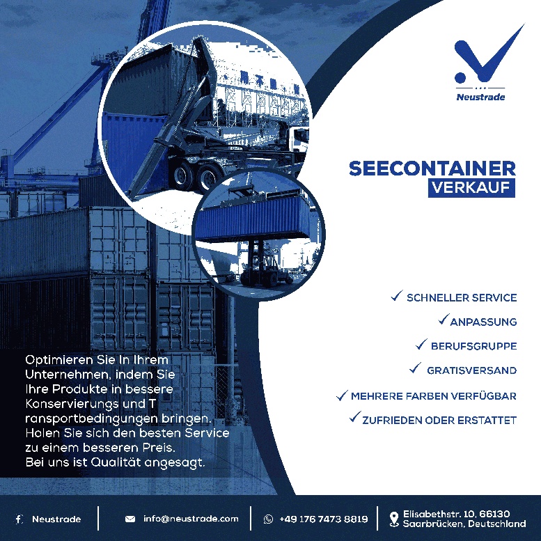 neuer oder gebrauchter Seecontainer Gesuch 38252 Bild 1