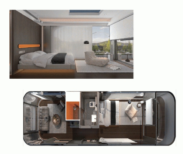 D7 Space Cabin Modulhaus Fertighaus Minihaus Wohncontainer Bungalow Gartencontainer Bild 2