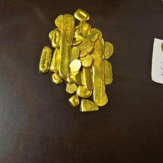 Gold Nuggets 24 Karat Reinheit 98,7 % Gesuch 39715 Bild 2