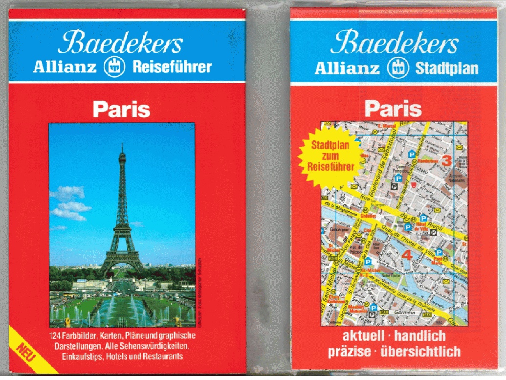 Gesucht: Baedeker Allianz Reiseführer Paris 6. Auflage von 1992 Gesuch 39829 Bild 3