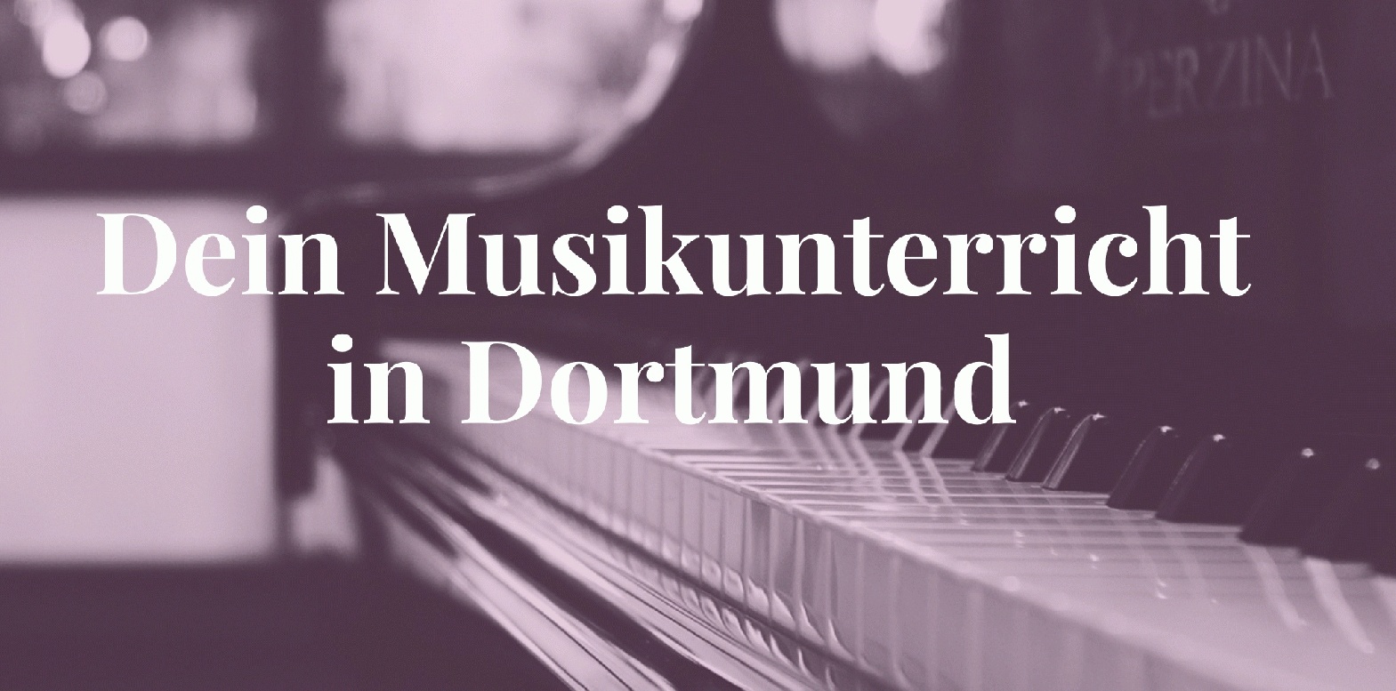 Gesangs- & Klavierunterricht Dortmund präsenz/online