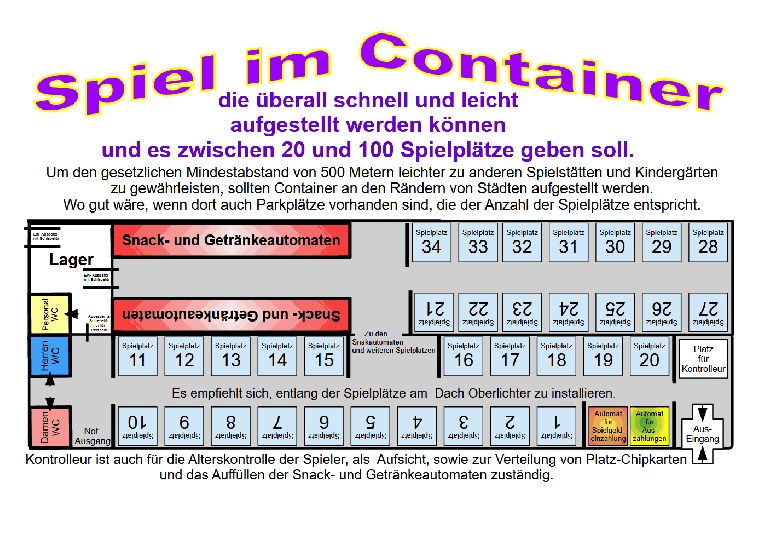 Für unser Konzept mit Alleinstellungsmerkmal sind wir auf der Suche nach jemandem, der es umsetzt.