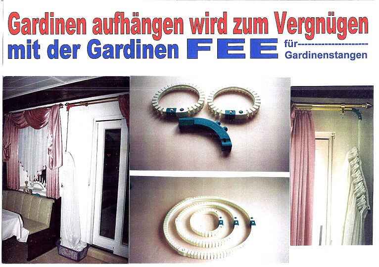 Vertrieb / Verkäufer für ein deutlich überlegeneres System zum früheren, für Gardinenwechseln in Sekundenschnelle gesucht.